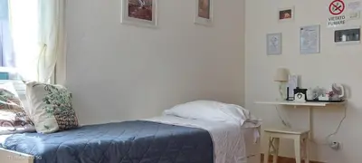 Letto o letti in una camera di La Castagna Matta