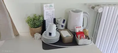 Set per la preparazione di tè e caffè presso La Castagna Matta
