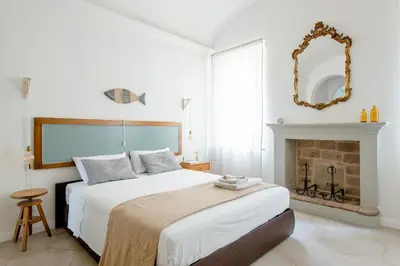 Letto o letti in una camera di La Casa sulle Mura