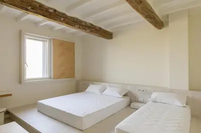 Letto o letti in una camera di La Pervinca - Ospitalità, Natura, Cura