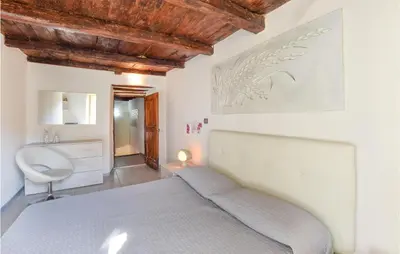 Letto o letti in una camera di Awesome Home In Ziona With Wifi