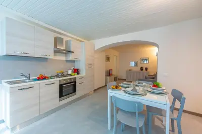 Cucina o angolo cottura di Nonna Sandrina in Monferrato hills - Happy Rentals