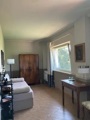 Letto o letti in una camera di La Corte Nascosta Volpedo