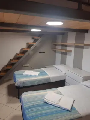 Letto o letti in una camera di CASA CERVI