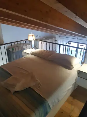 Letto o letti in una camera di CASA CERVI