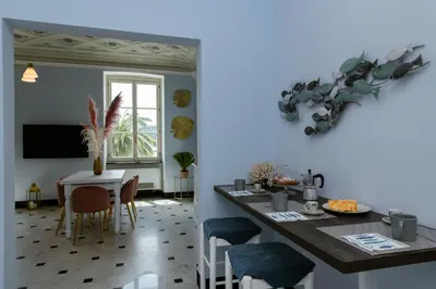 TV o dispositivi per l'intrattenimento presso Casa Garibalda - seafronf apartment