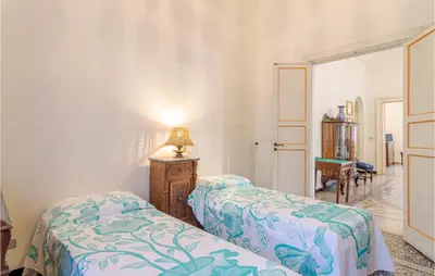 Letto o letti in una camera di Cozy Home In Zoagli With Wifi