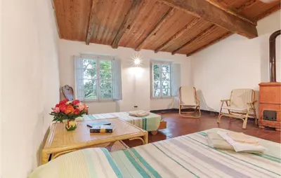 Letto o letti in una camera di Casa Lasetto