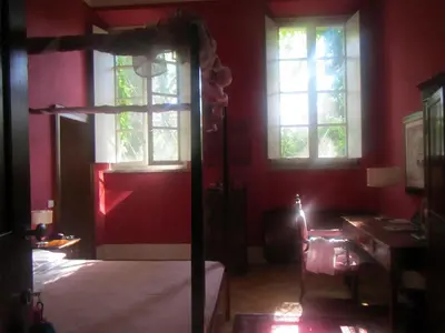 Letto o letti in una camera di Le Notti in Villa