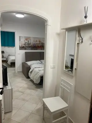 Letto o letti in una camera di senza pensieri al fiume