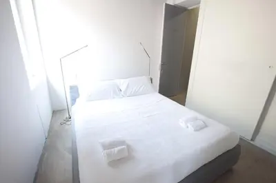 Letto o letti in una camera di Casa Valentina