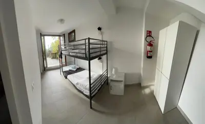 Letto o letti in una camera di Il Glicine