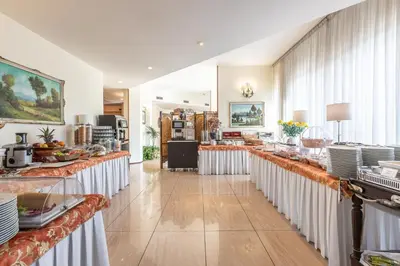 Cucina o angolo cottura di Hotel Michelangelo