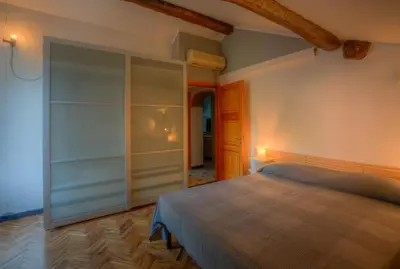 Letto o letti in una camera di Exclusive Holiday Home, La Casa dei pittori Monterosso