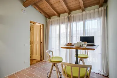TV o dispositivi per l'intrattenimento presso Hotel Borgo Impero