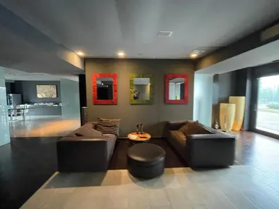 Area soggiorno di Bes Hotel Cremona Soncino