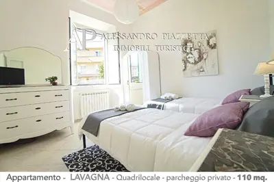 Letto o letti in una camera di Casa CEO