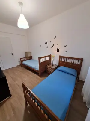 Letto o letti in una camera di aria di mare