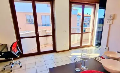 Area soggiorno di FGH Apartment ZONA FIERA FREE PARKING