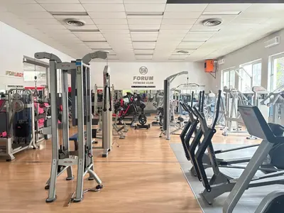 Palestra o centro fitness di FGH Apartment ZONA FIERA FREE PARKING