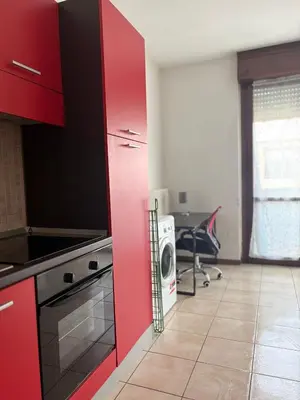 Cucina o angolo cottura di FGH Apartment ZONA FIERA FREE PARKING