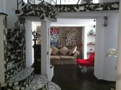 Area soggiorno di Hotel Pensione Moderna