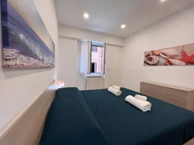 Letto o letti in una camera di Vico dell'amore, Rapallo