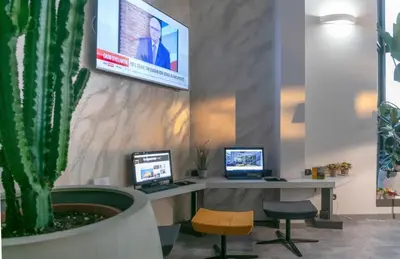 TV o dispositivi per l'intrattenimento presso Break Hotel