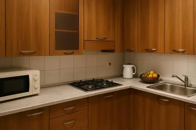 Cucina o angolo cottura di Airone Hotel