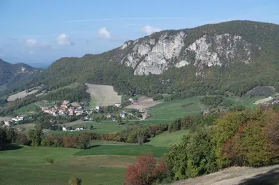 Paesaggio naturale nelle vicinanze del bed & breakfast