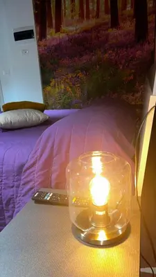 Letto o letti in una camera di Smartroom LuLa