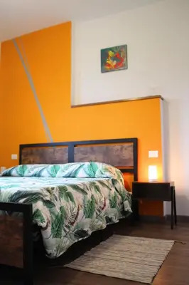 Letto o letti in una camera di B&B Des Artistes