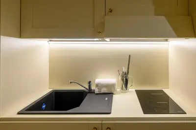 Cucina o angolo cottura di Albergo Reggio