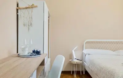 Letto o letti in una camera di La Rosa del Golfo dei Poeti