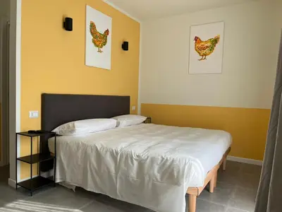 Letto o letti in una camera di I Cappuccini wellness