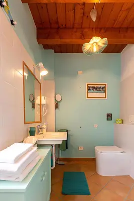 Bagno di Il Laghello Wood House