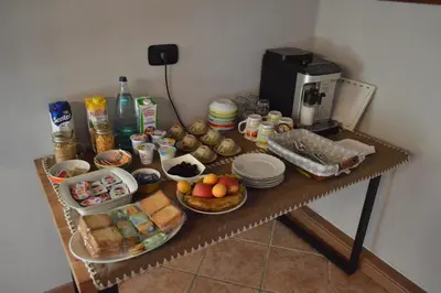 Cibo presso il bed & breakfast o nelle vicinanze
