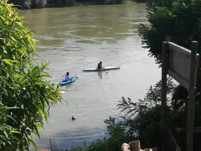 Vista sul fiume nelle vicinanze del bed & breakfast