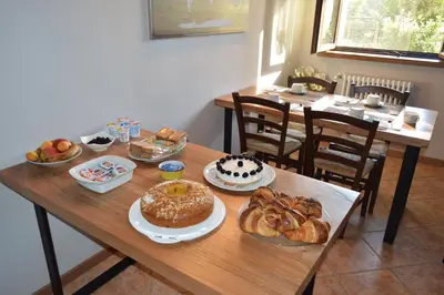 Cibo presso il bed & breakfast o nelle vicinanze