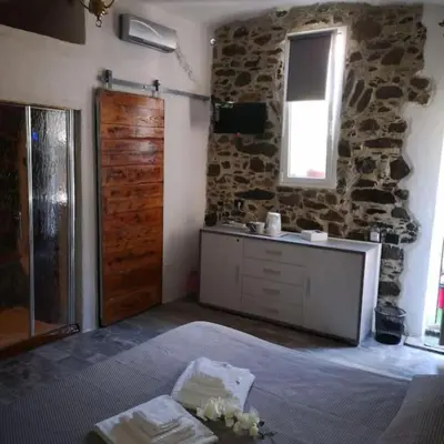 Letto o letti in una camera di La Cantinetta di Sve