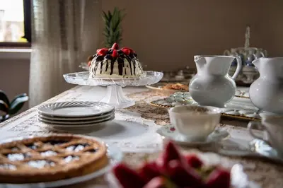 Cibo presso il bed & breakfast o nelle vicinanze
