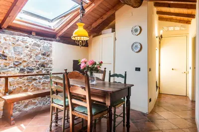 Planimetria di GuestHost - Nearby 5 Terre Lovely Mansarda