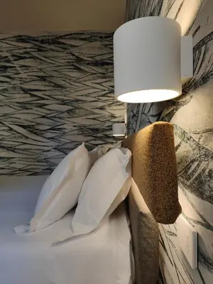 Letto o letti in una camera di Hotel Stella Del Mare