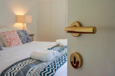 Letto o letti in una camera di Timone by PortofinoHomes