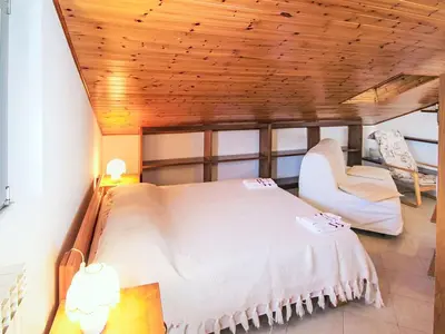 Letto o letti in una camera di Apartment Brunetta by Interhome