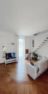 Area soggiorno di Ca' hygge