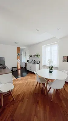 Area soggiorno di Ca' hygge