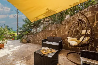 Area soggiorno di [LA SPEZIA] - New Home With Netflix & Free Parking