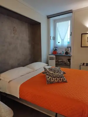 Letto o letti in una camera di Nido al Mare
