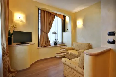 TV o dispositivi per l'intrattenimento presso Central Park Hotel Modena